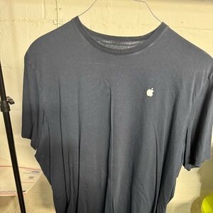 Apple t-shirt navy blue short sleeve size 2XL